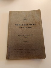 Original Ersatzteile Liste Mercedes Benz Typ 3250 Lkw Lastwagen Oldtimer N14