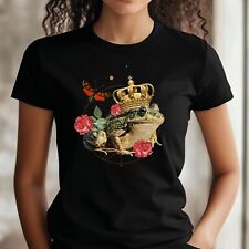 Frauen T-Shirt Lustiger Frosch