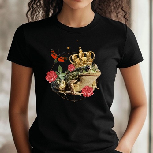 Frauen shirt lustiger frosch - lustiger,