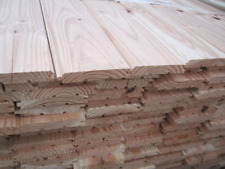 30 m² Douglasie 2. Wahl Profilbretter 19x121x2000 mm Profilholz Lärche farbig