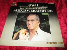 LP-ALEXIS WEISSENBERG--BACH-Chromatische Fantasie-Fuge-Zwei Partiten-!