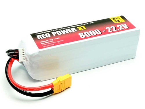 Pichler lipo akku red power - red, xt