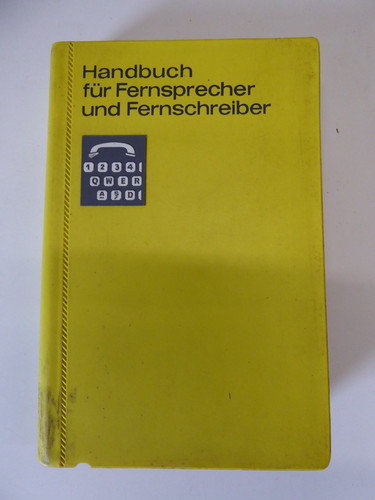Handbuch für fernsprecher und - fernsprecher,