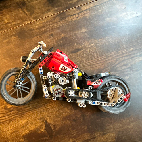 Lego technic 8051 motorrad - technic,