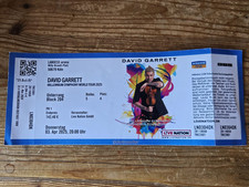David Garrett, Sammler-Ticket, 03.04.2025, Köln