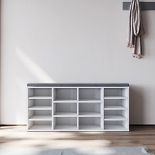 Schuhbank mit sitzfläche - schuhbank,