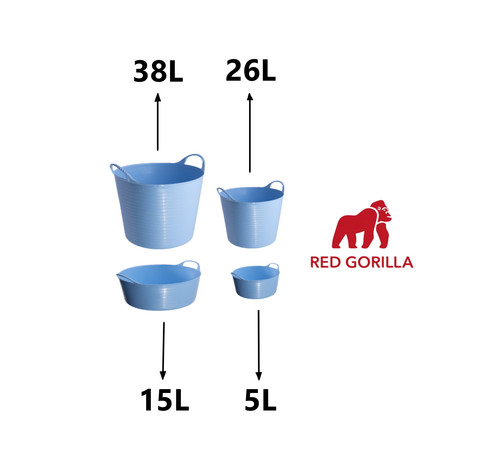Himmelblau gorilla wanne - gorilla,