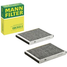 MANN-FILTER CUK 2533-2 Innenraumfilter Pollenfilter für BMW 5 Touring (F11)
