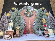 Backdrop Fotohintergrund Winter- Weihnacht, 3x3m,  neuwertig 