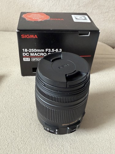 Sigma 250mm 6 3 - sigma, 18-250mm