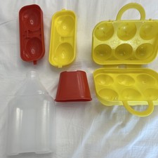 DDR Camping Wandern Eierform Und Trinkflasche Plastik