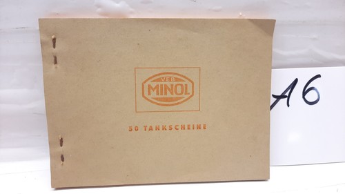 Veb minol ddr - 50, tankscheine
