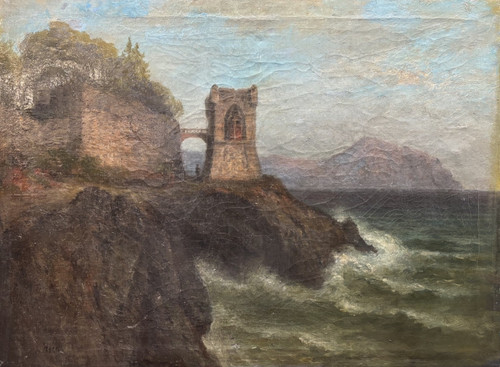 Gropallo turm italien genua - gropallo,