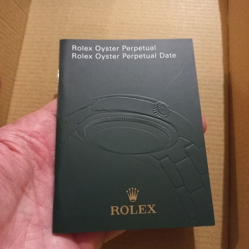 Rolex booklet oyster perpetual - booklet,