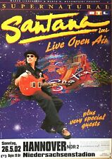 SANTANA 2002 HANNOVER - orig. Concert Poster -- Konzert Plakat DIN A1 xx