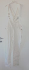 Weiße Damen Latz Hose in Gr.: XL - Fällt kleiner aus - Bitte Maße beachten