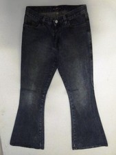 Killah Babe  Jeans Hose Schlaghose Dunkelblau Stonewashed W28 L34