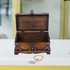 Kleine Holz-Schließbox