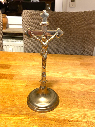 Altes stand kreuz kruzifix - stand-kreuz,