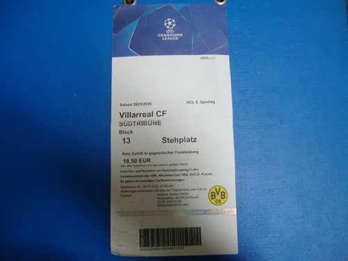 2025 ticket bvb - ticket, fc
