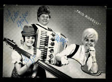 Trio Roselli Autogrammkarte Original Signiert + M 666