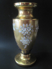 Vintage kobald blau gold