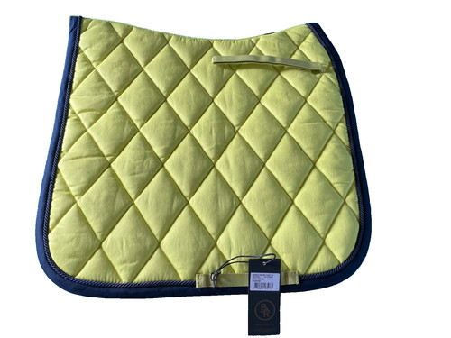 Saddle pad dressage lemon - saddle,