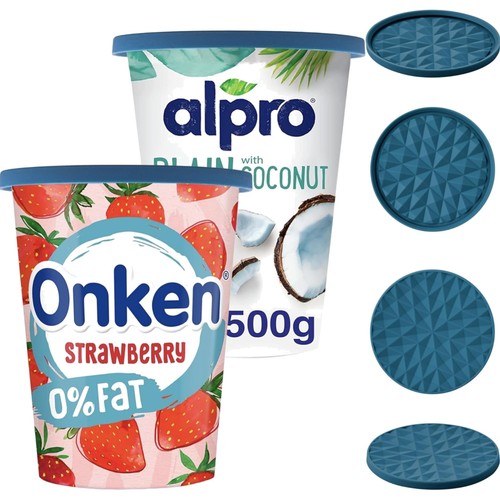 Silikon joghurtdeckel großer - joghurtdeckel,