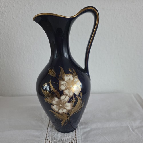Schöne henkelvase cobalt - ,