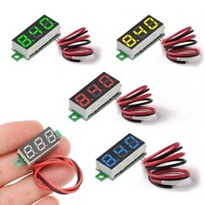 LED Voltmeter mini Einbau