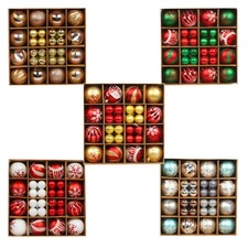 44 Pack Christmas Ball