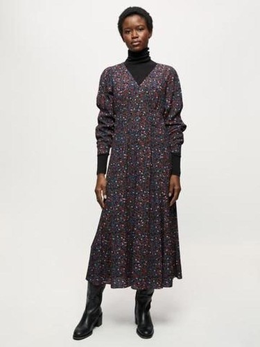 Women jigsaw dress black - women,