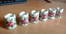 6 Kerzenhalter aus Keramik