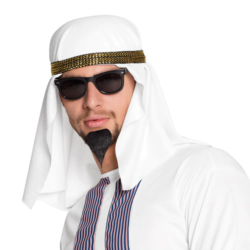 Hut scheich abdullah weiß - scheich,