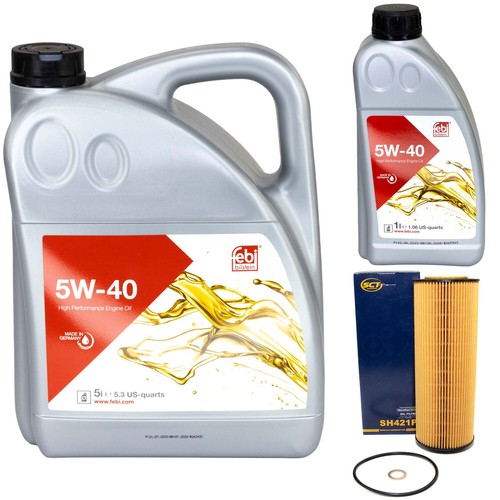 Motoröl set febi sae 6 - febi, 5w-40