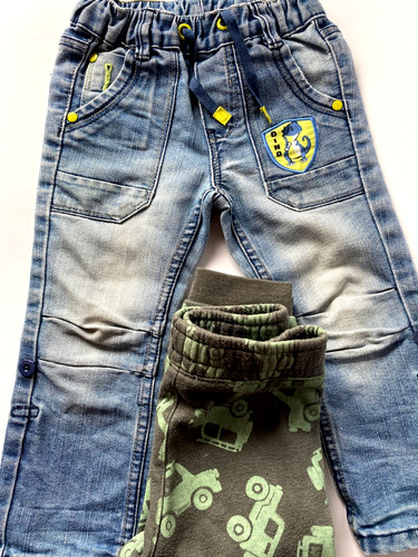 Kinderhosen 2stck jeans - kinderhosen, +