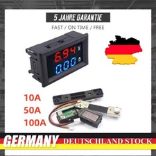 Dc0-100v 50a/100a Digital Voltmeter Amperemeter Led Doppelt Volt Amp Meter+shunt