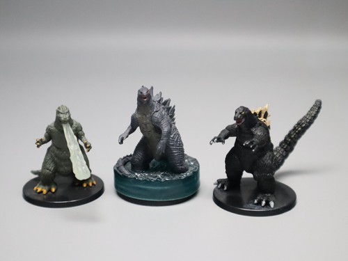 Godzilla 1954 1962 2014 - 3x,