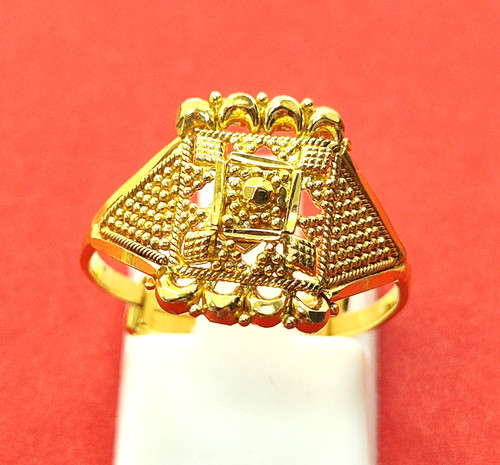 Damen goldring karat 875 - karat,