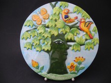 Goebel Wandbilder Jahreszeiten Frühling 53 323 27 Baum Schmetterling Vögel Blume