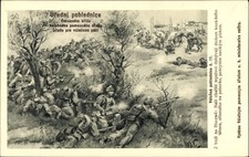 Ak Kuk Armee, Gefecht, Z boju na Huczwe, I. WK - 10583575