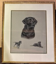 Original Pastellzeichnung