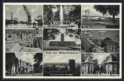 Wilhelmshaven rathaus - wilhelmshaven,,