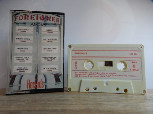 Foreigner records kassette - records, mc