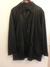 Herren Leder Jacke Neu ohne Eticket Gr.50 Schwarz HARVEST 139€