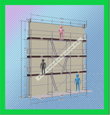 NEU Gerüst Baugerüst