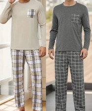 Schlafanzug Herren Pyjama