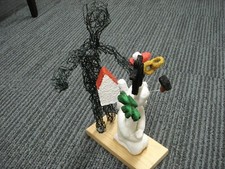 Figur moderne kunst skulptur - kunst, "