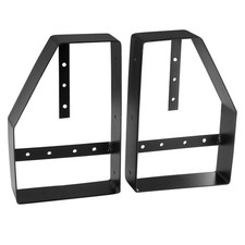 Metallhalterung schwarz für