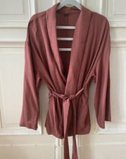 Zara Damen Kimono Wickeljacke Größe L Rot Neu